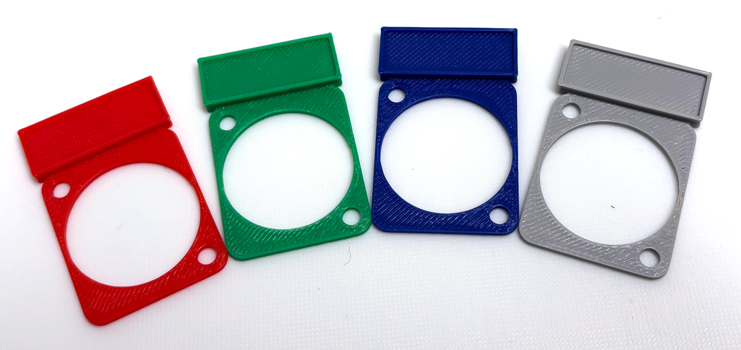 D-Size Rack Tag, x10