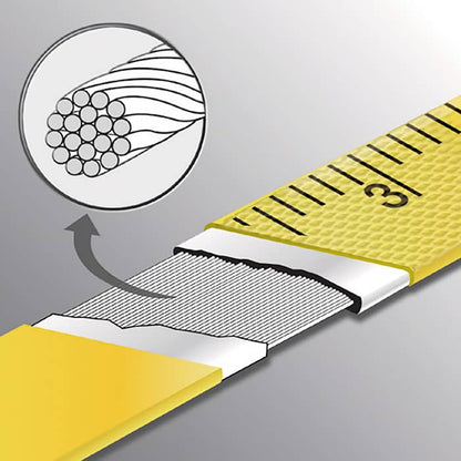 BAHCO Tape measure with truss clamp assembly