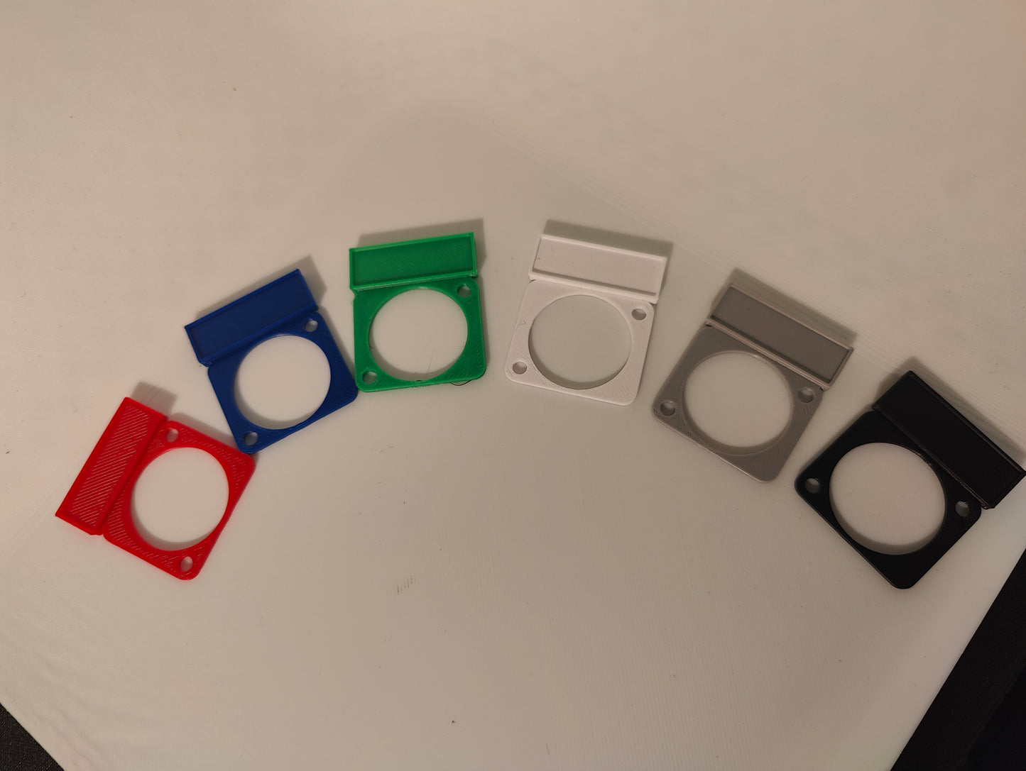 D-Size Rack Tag 90°, x10